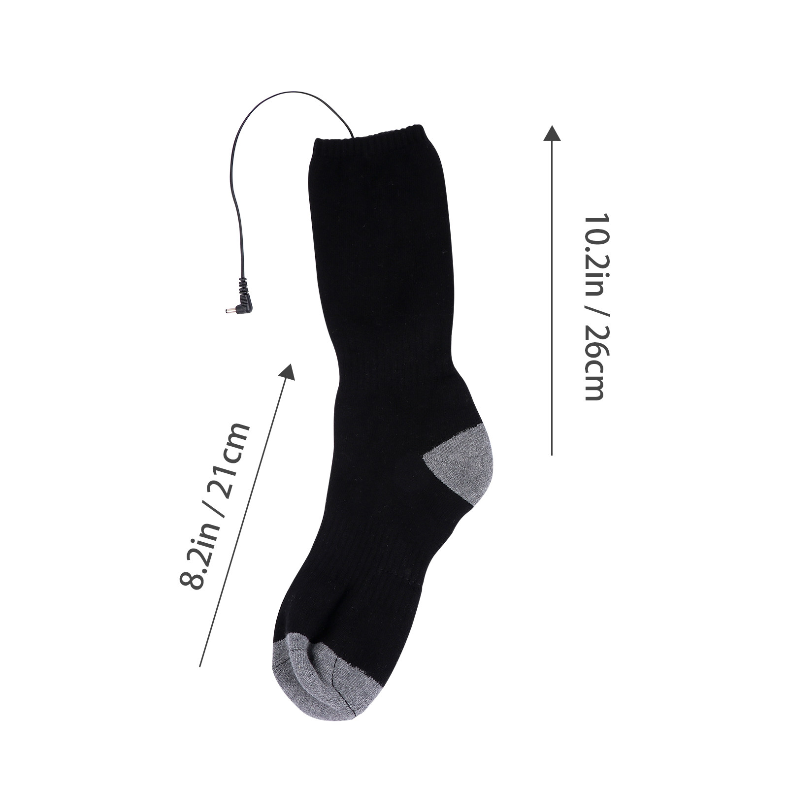 1Set Heated Socks Warm Feet El - Thermal Sock Winter recension och pris