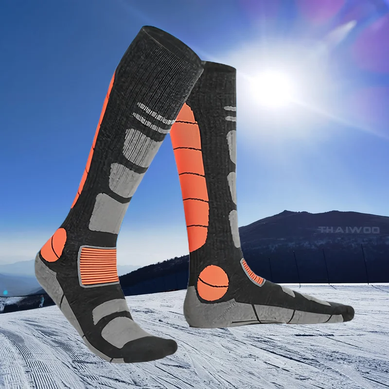 1 Pair Merino Wool Ski Socks M - Thermal Sock Winter recension och pris