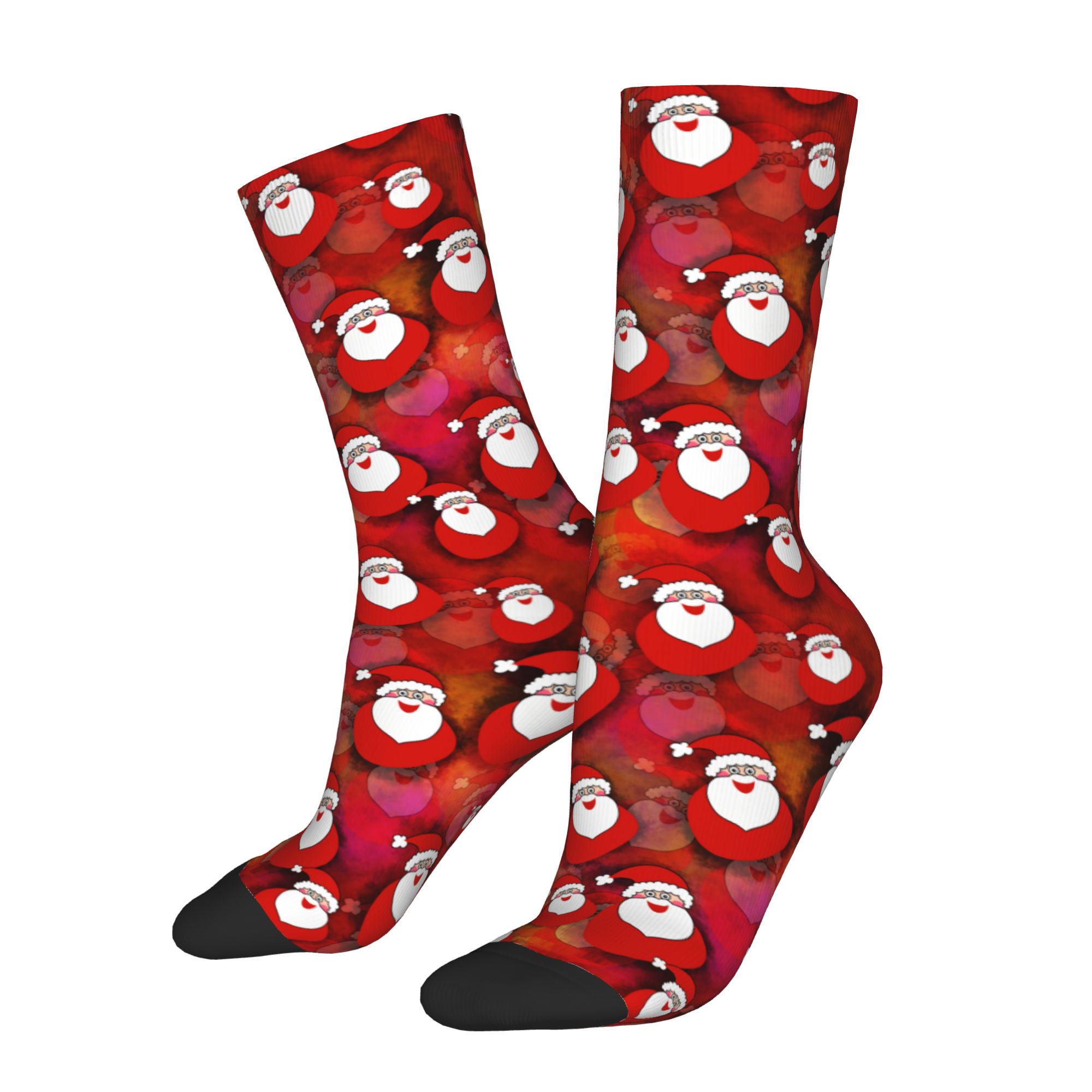 Custom Santa Clause Christmas  - Dress Sock Men recension och pris