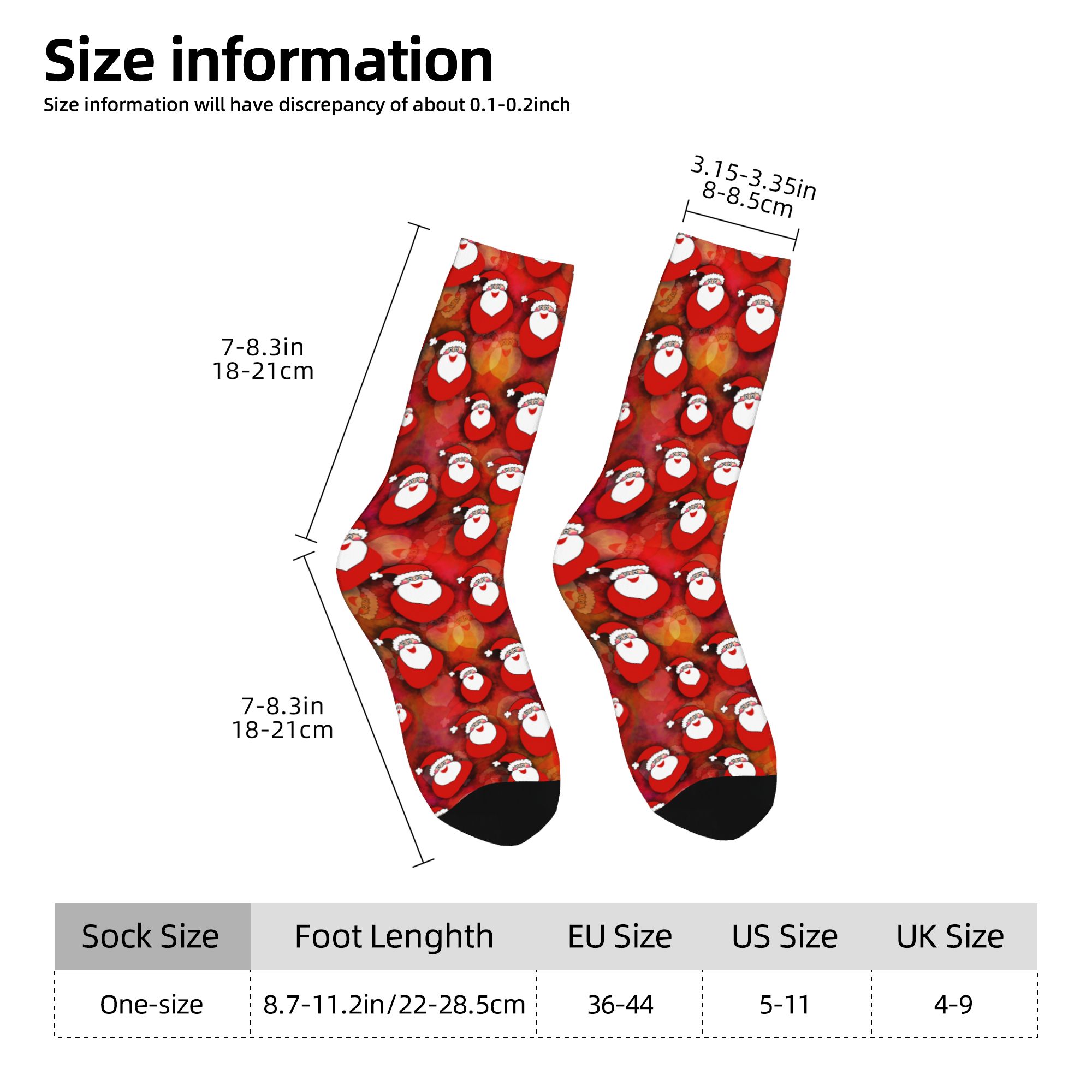 Custom Santa Clause Christmas  - Dress Sock Men recension och pris