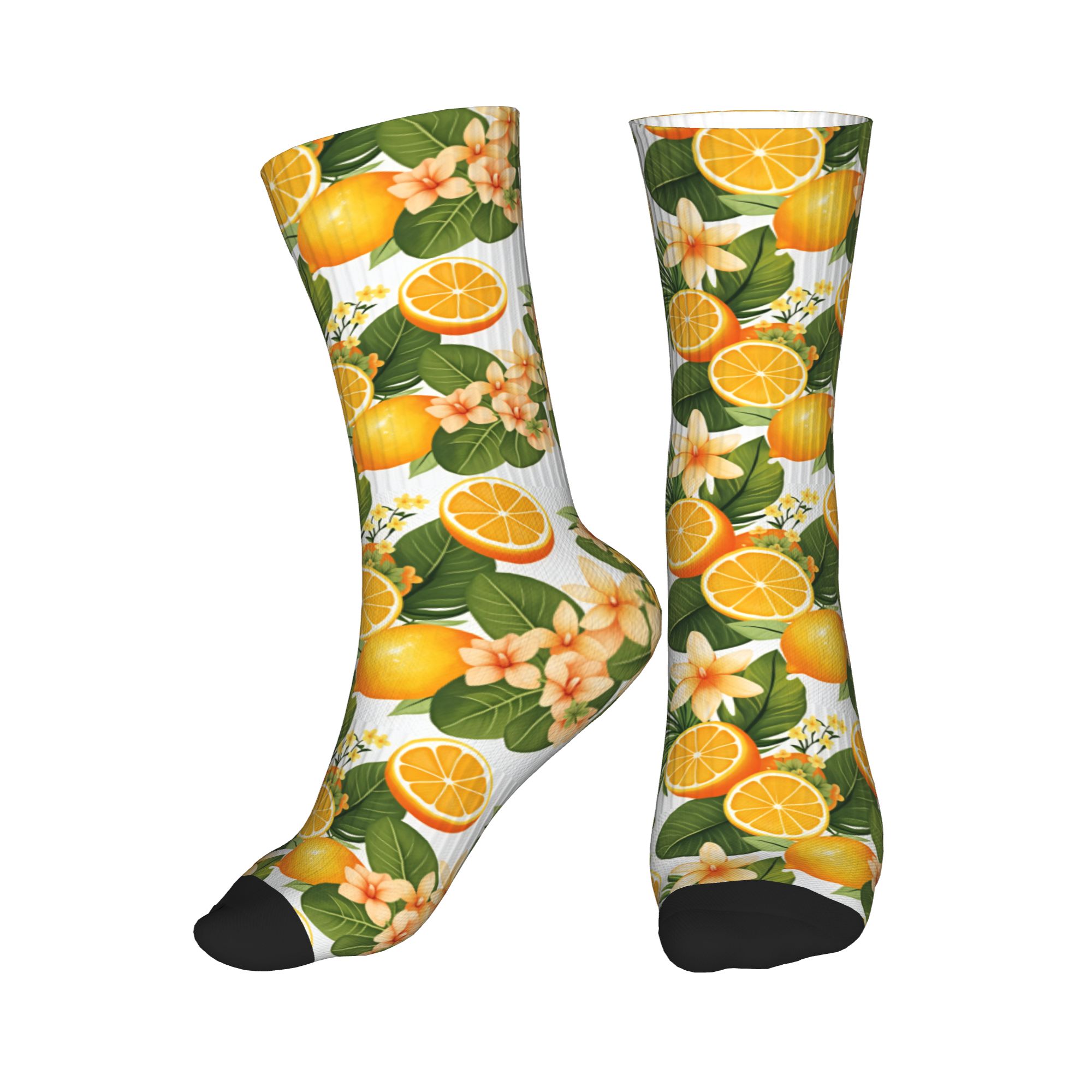 Funny Men's Tropical Orange Le - Dress Sock Men recension och pris