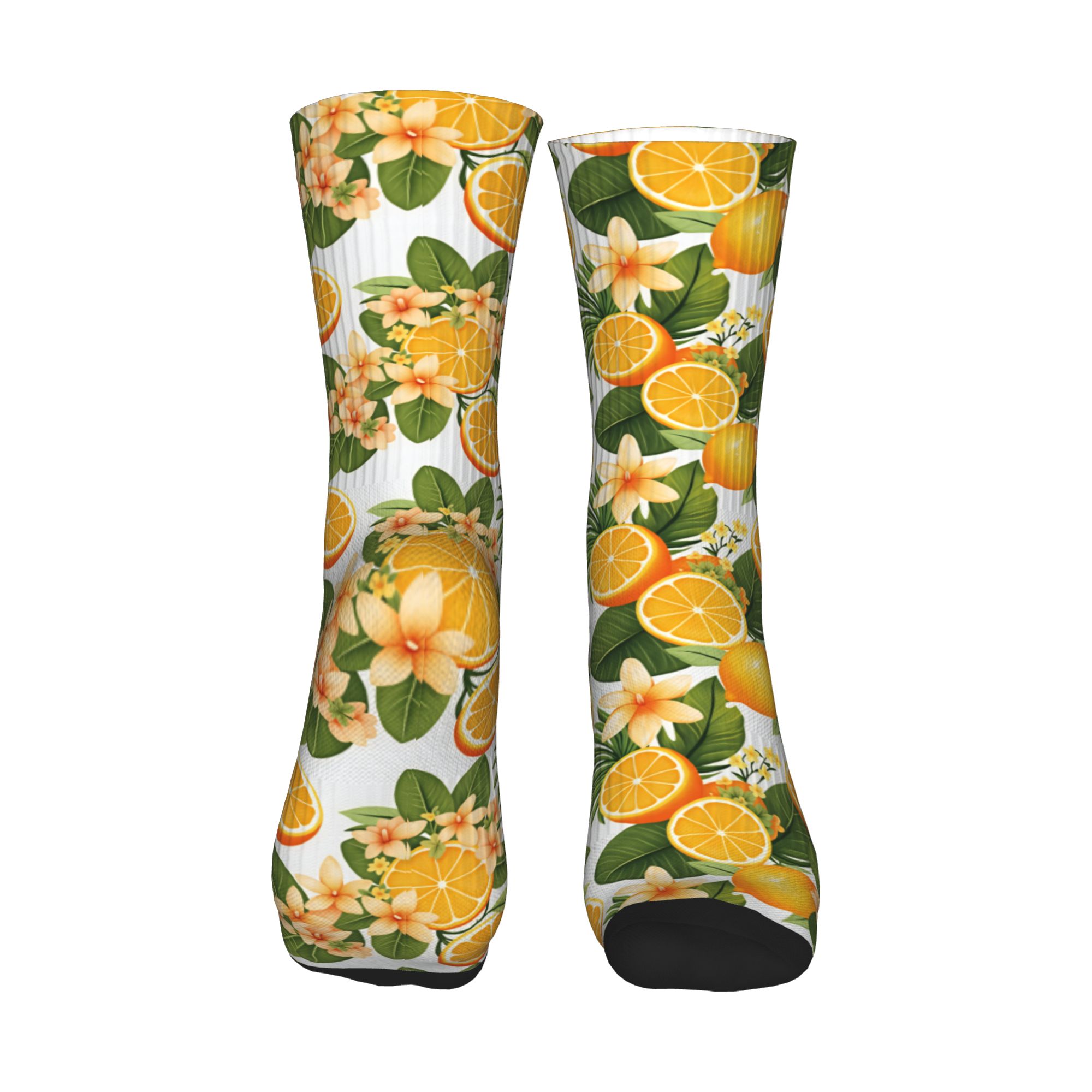 Funny Men's Tropical Orange Le - Dress Sock Men recension och pris