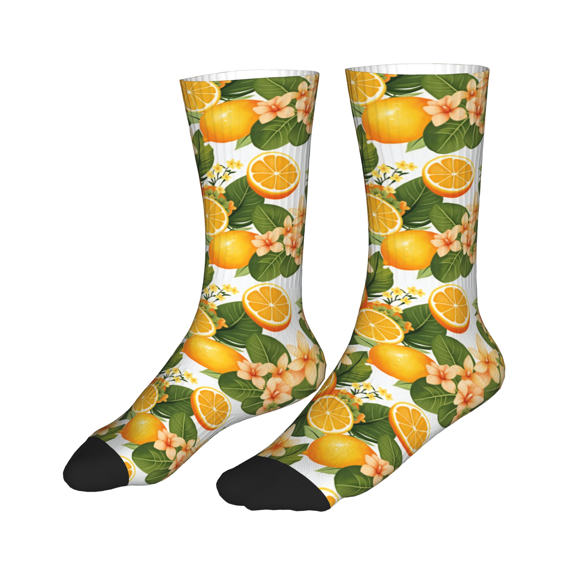Funny Men's Tropical Orange Le - Dress Sock Men recension och pris