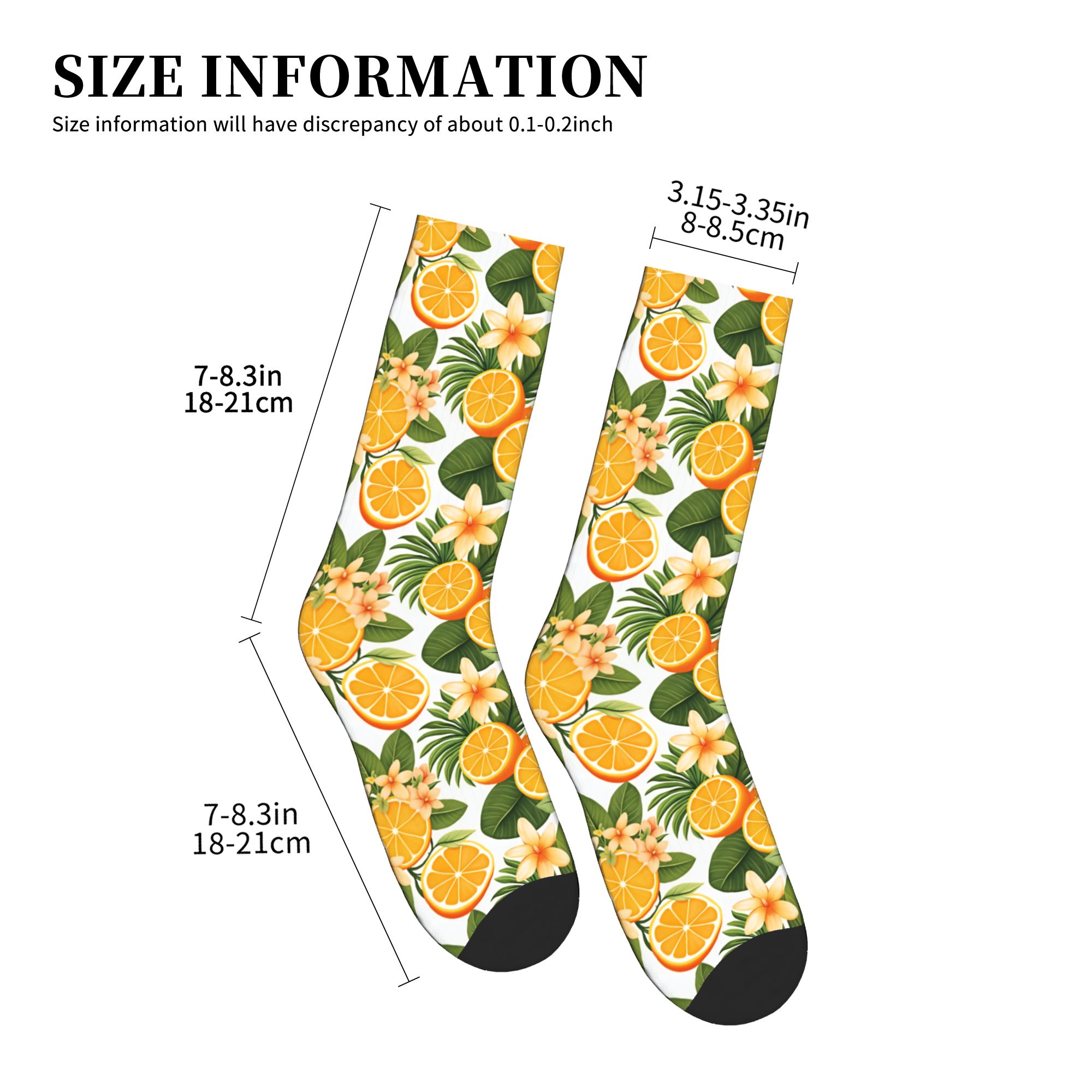 Funny Men's Tropical Orange Le - Dress Sock Men recension och pris